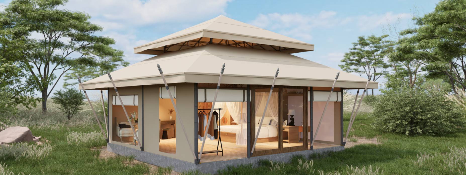 易门县户外野奢帐篷